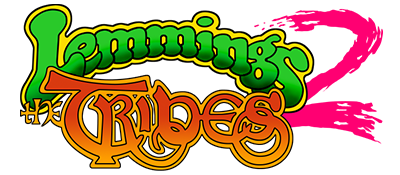 Lemmings 2: The Tribes logo for GameBoy